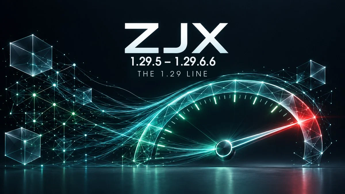 ZJX 1.29 line artwork: the lattice gauge at the red line, titled 1.29.5 to 1.29.6.6, the 1.29 line